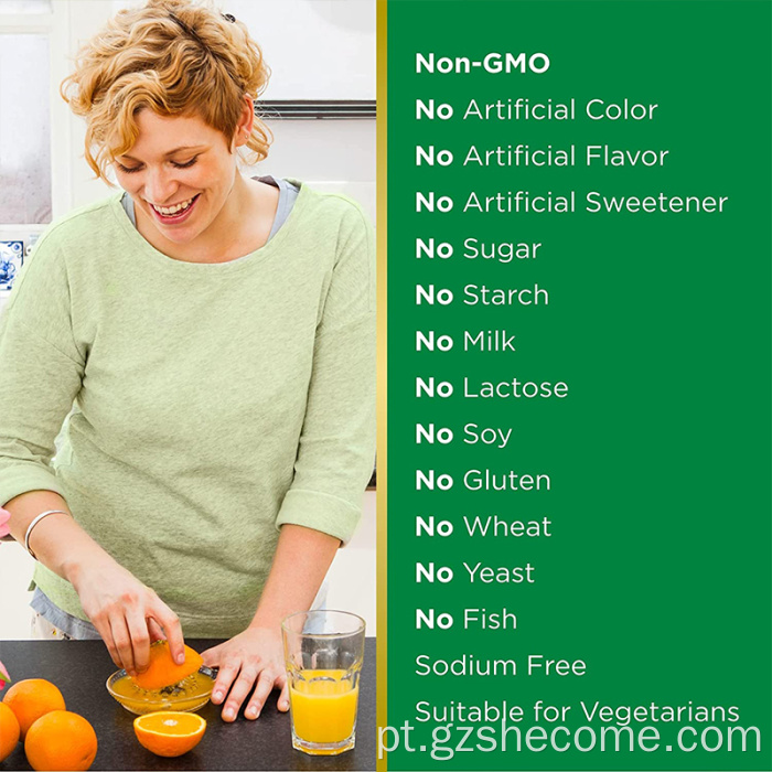 Supplemento de vitamina imunológico do sistema de vitaminas de zinco Vitamina